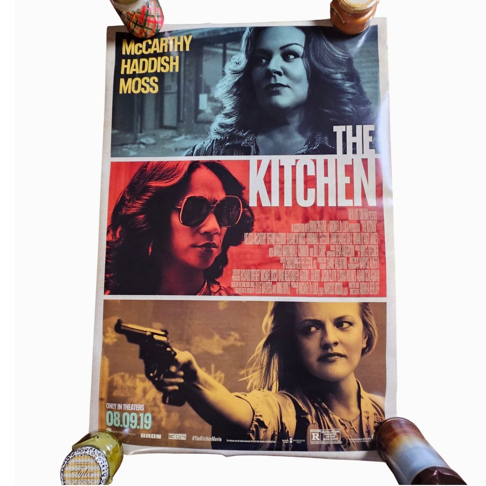 The Kitchen 2019 Movie Poster 27x40 Melissa McCarthy Tiffany Haddish D/S‎